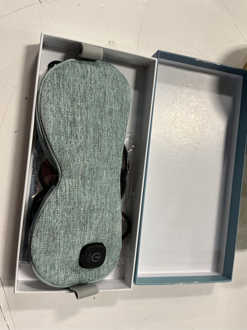 Condition photo showing Good Condition for (Similar to stock photo) Cordless Heated Eye Mask for Dry Eyes Relief, with 3 Heat Settings, Washable Eye Cover, Warm Heating