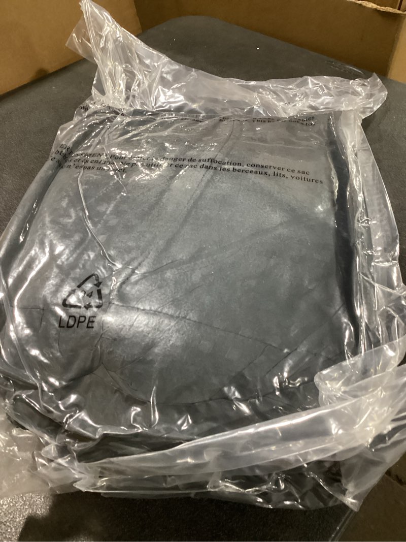 Twin mattress toper (grey) 