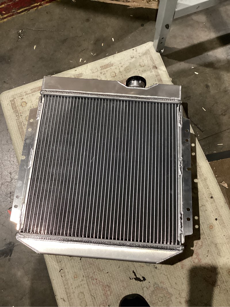 Condition photo showing Good Condition for automotive replacement radiator. comptibility is unknown