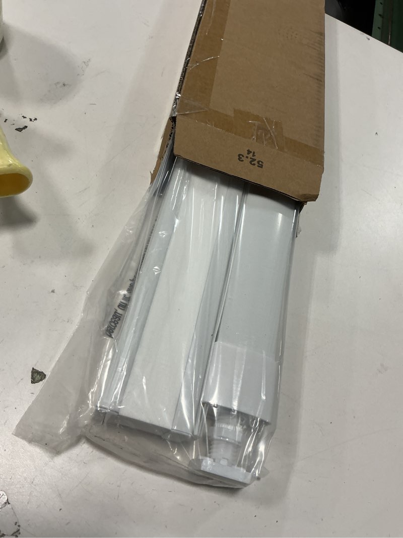 Condition photo showing Good Condition for LazBlinds No Tools No Drill Cordless Cellular Shades, Top Down Bottom Up (TDBU) Honeycomb Shades for Home, Light Filtering Thermal Insulation Blinds for Windows, 21" W x 48" H, White Light Filtering - White 21" W x 48" H