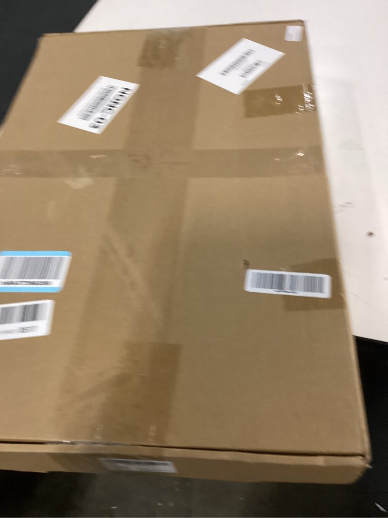 Condition photo showing New/Like New for Celestdeco Blue and Gold Framed Canvas Wall Art Set, Mid-century Modern Abstract Wall Decor, Navy Blue Ink Wash Painting, Neutral Art Print for Living Room, Bedroom, Dining Room, Office - 16"x24"x3 Blue and Gold 24"L x 16"W