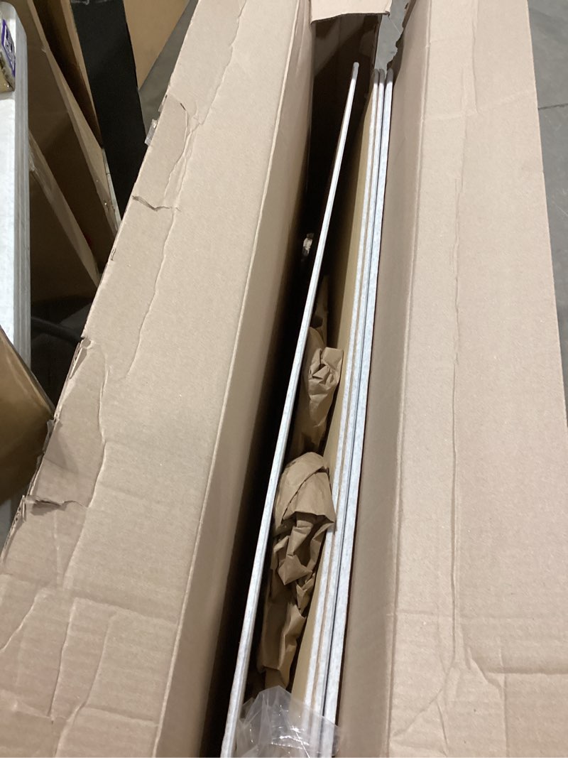 Condition photo showing Good Condition for 4 pack large acoustic panels sound absorbing with self-adhesive, 47.2”*23.6”*0.36” high density sound proof foam panels for walls, 3d vertical soundproof wall panels for home studio office decor-gray gray 4 pack - 47.2*23.6in.