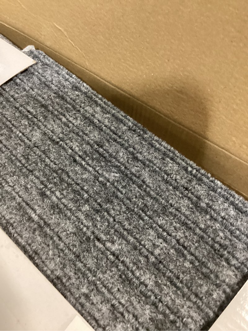 Condition photo showing Good Condition for mbigm 8" x 30" (7 in pack) non-slip carpet stair treads non-skid safety rug slip resistant indoor runner for kids elders and pets with reusable adhesive - gray grey 8" x 30" - 7 pcs