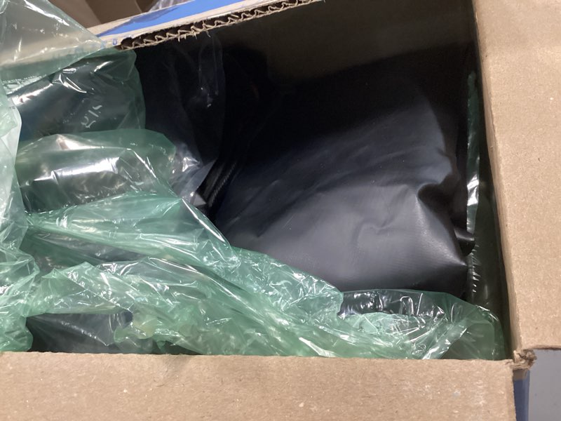 Condition photo showing As Is for Toffos Snow Tube with 600D Oxford Cover, Heavy Duty Snow Sled, Inflatable Cold Resistance Toboggan Winter Outdoor Skiing Fun 37 in*3