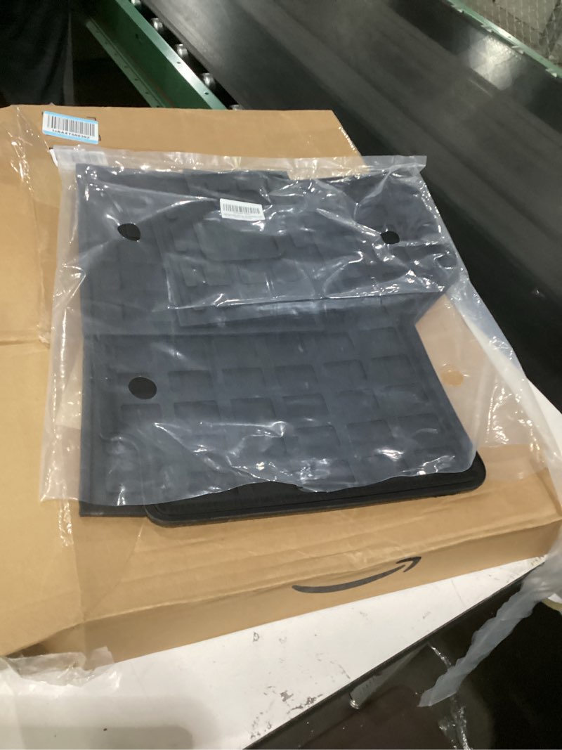 Condition photo showing As Is for powoq backrest mat compatible with 2010-2023 toyota 4runner 7-seat tpe material back seat protector replacement for 2010-2023 toyota 4runner accessories (2nd backrest mat)