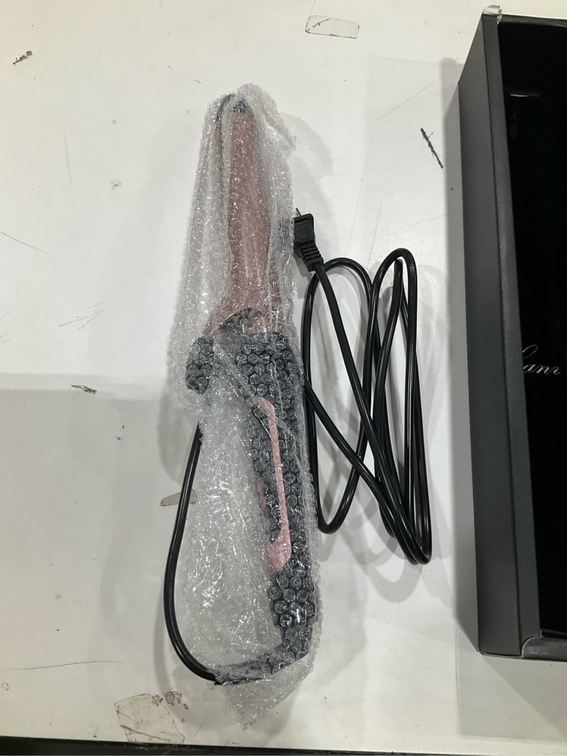 Condition photo showing Good Condition for lanvier 1.25 inch long barrel curling iron, 1 1/4 inch curling iron for medium to long hair up to 450f, worldwide dual voltage curler for traveling, waving style tool - rose gold 1.25 inch rose gold