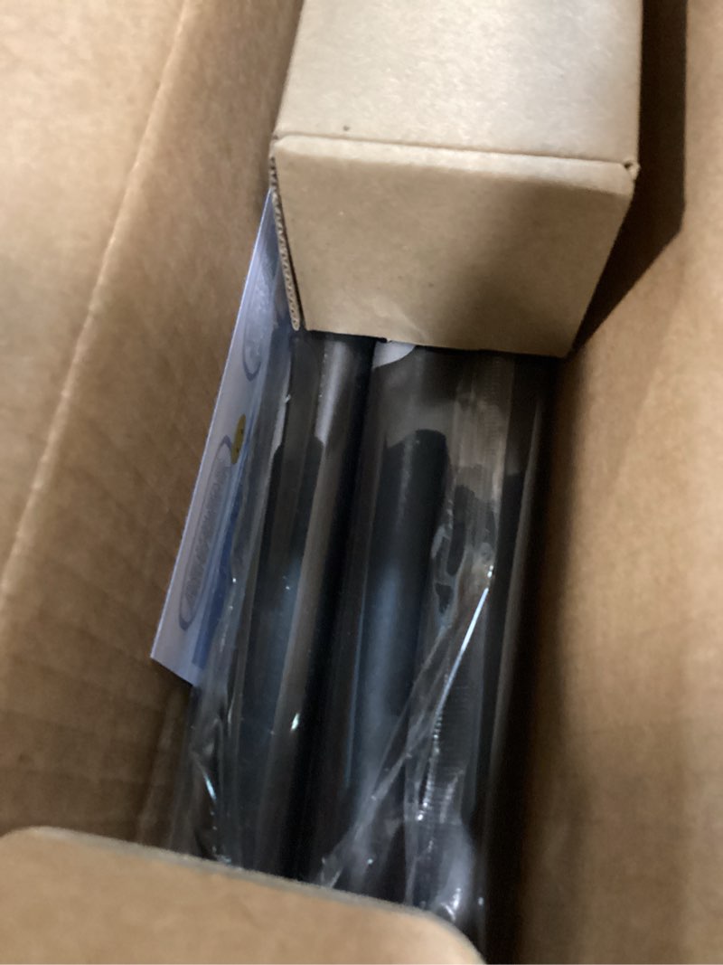Condition photo showing New/Like New for tvwoo black decorative crystal curtain rods 66 to 120 inch:heavy duty adjustable window curtains rods for living room bedroom,matte black modern acrylic drapery rod with clear bling diamond finials 66-120" ( 1pack ) matte black