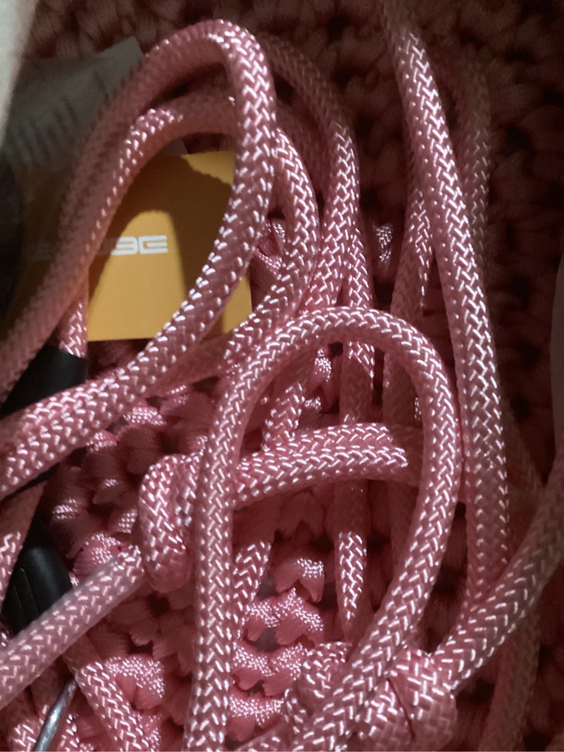 Condition photo showing New/Like New for hand-knitting toddler swing, swing seat for kids with adjustable ropes, little tikes swings set, for outdoor indoor, playground, backyard (pink)