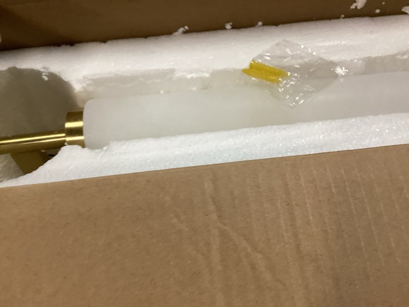Condition photo showing New/Like New for alabaster wall sconce light led 3000k modern brass wall sconces with natural stone shade, indoor wall lights for bathroom, bedroom, hallway (single head)