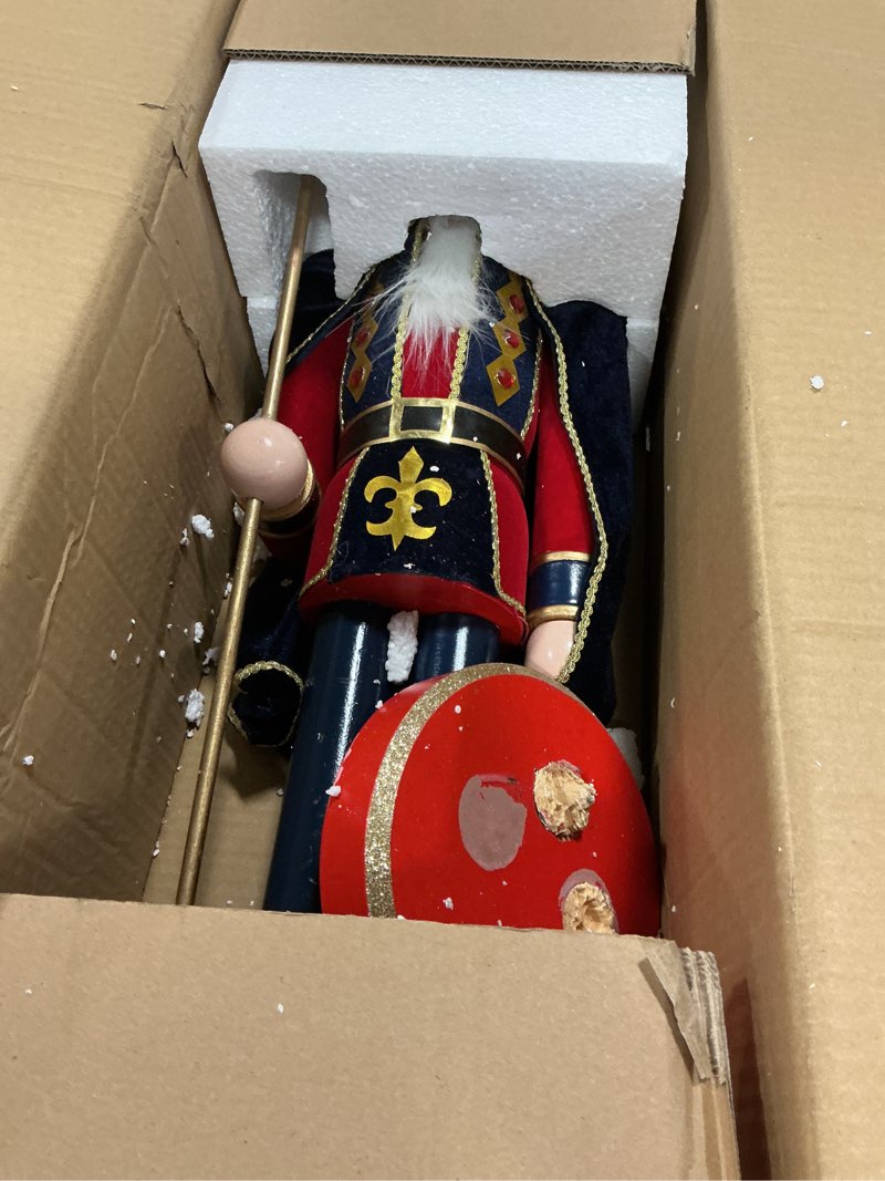 Condition photo showing New/Like New for Jeco 36 Inch Nutcracker King with Cape