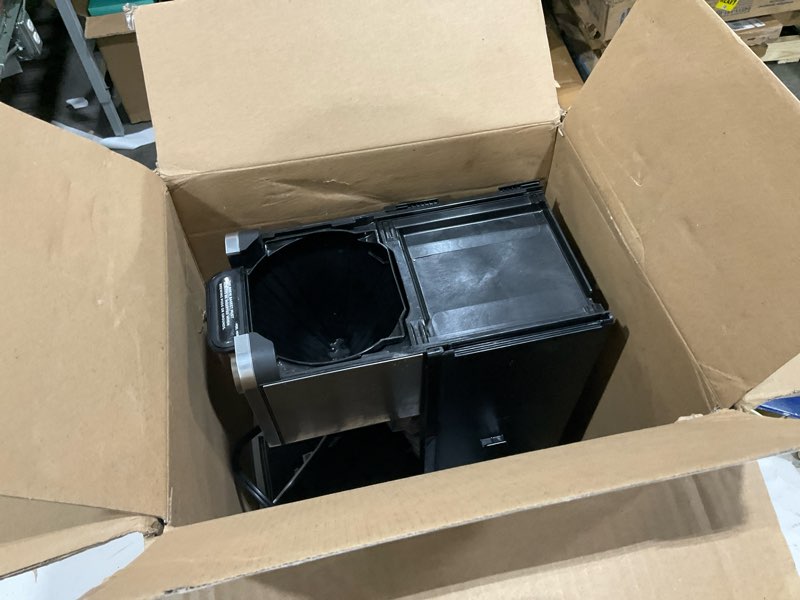 Condition photo showing As Is for Ninja Drip Coffee Maker With K Cup Combo, DualBrew Pro Specialty Coffee System, Coffee Machine Compatible with K-Cup Pods, 12 Cup Single Serve Coffee Makers with Paper Filter, CFP301 Frother + Paper Filter