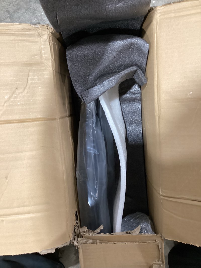 Condition photo showing As Is for SNIXWOO Lockable Roof Rails & Cross Bars fit for Acura RDX 2019-2025, All Black Roof Racks Side Rail