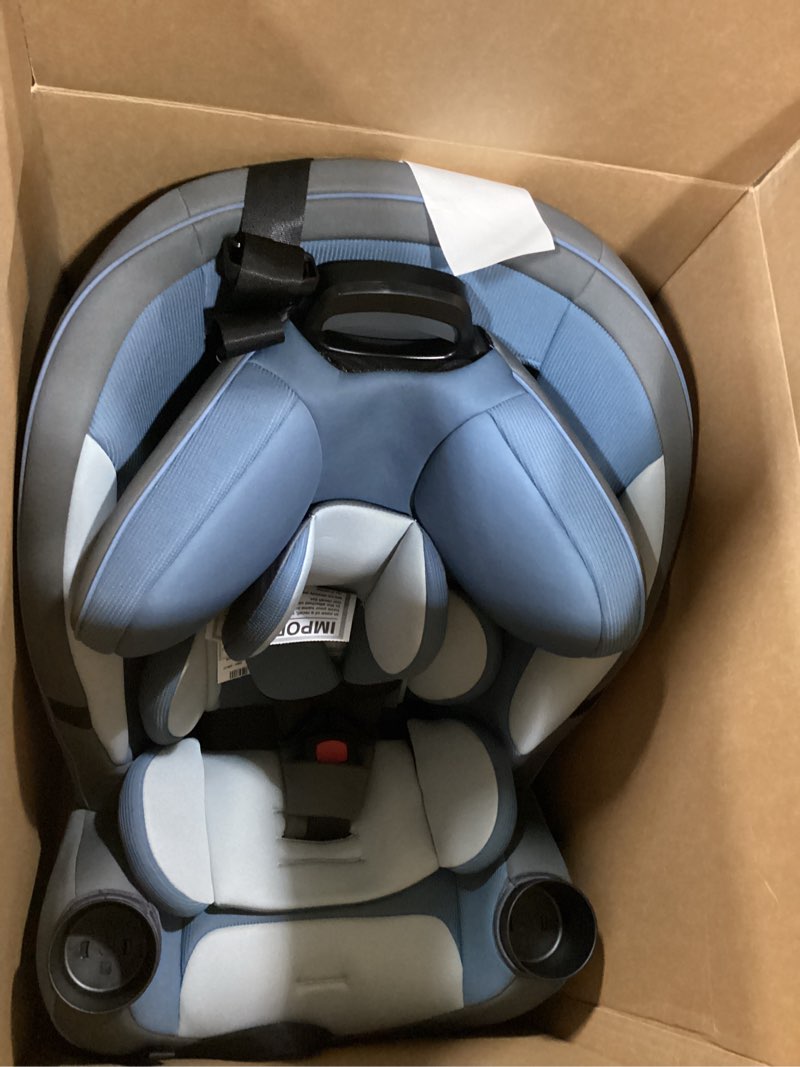 Condition photo showing Good Condition for Safety 1st Grow and Go All-in-One Slim Convertible Car Seat, Rear Facing, 5-40 lbs, Forward Facing (30–65 lbs), High Back Booster Seat 40-100 pounds, Alaskan Blue Alaskan Blue Original