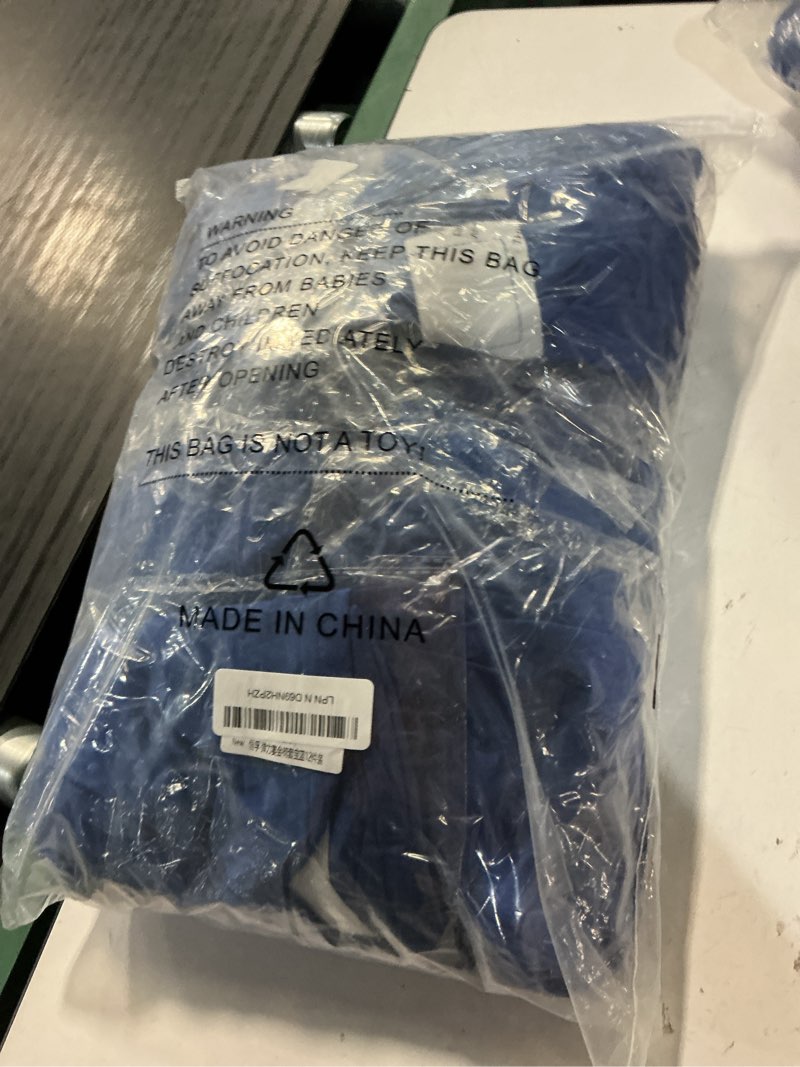Condition photo showing New/Like New for peomeise 12pcs stretch spandex chair cover for wedding party dining banquet event (royal blue, 12) royal blue 12pcs