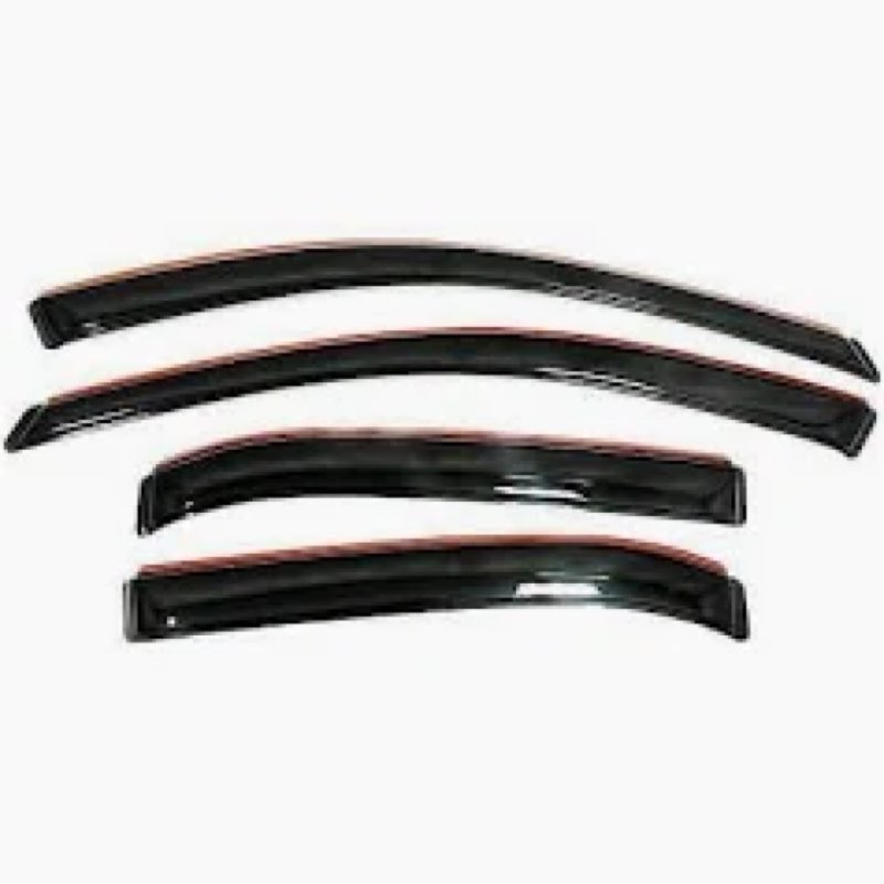 Auto Ventshade (AVS) Ventvisor Window Visors: In-Channel Mount, Smoke, Front And Rear, 4 Pc