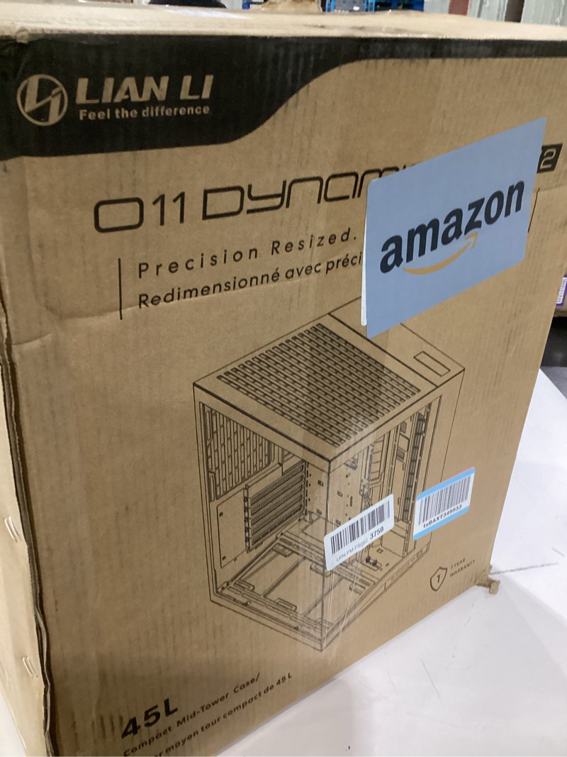 Condition photo showing Good Condition for not tested lian li o11d mini v2 | compact atx mid-tower airflow computer case | panoramic view | fully ventilat