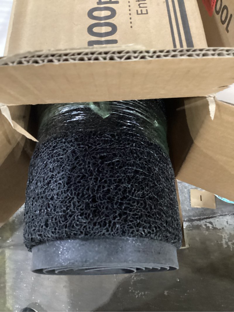 Condition photo showing New/Like New for Front Door Mat for Outside Entry, 72" x 24" Heavy Duty Outdoor Doormat for Entryway to Trap Dirt and Moisture, Non-Slip Waterproof Welcome Mats for Home Entrance 2' x 6' (Rectangular) Black Texture