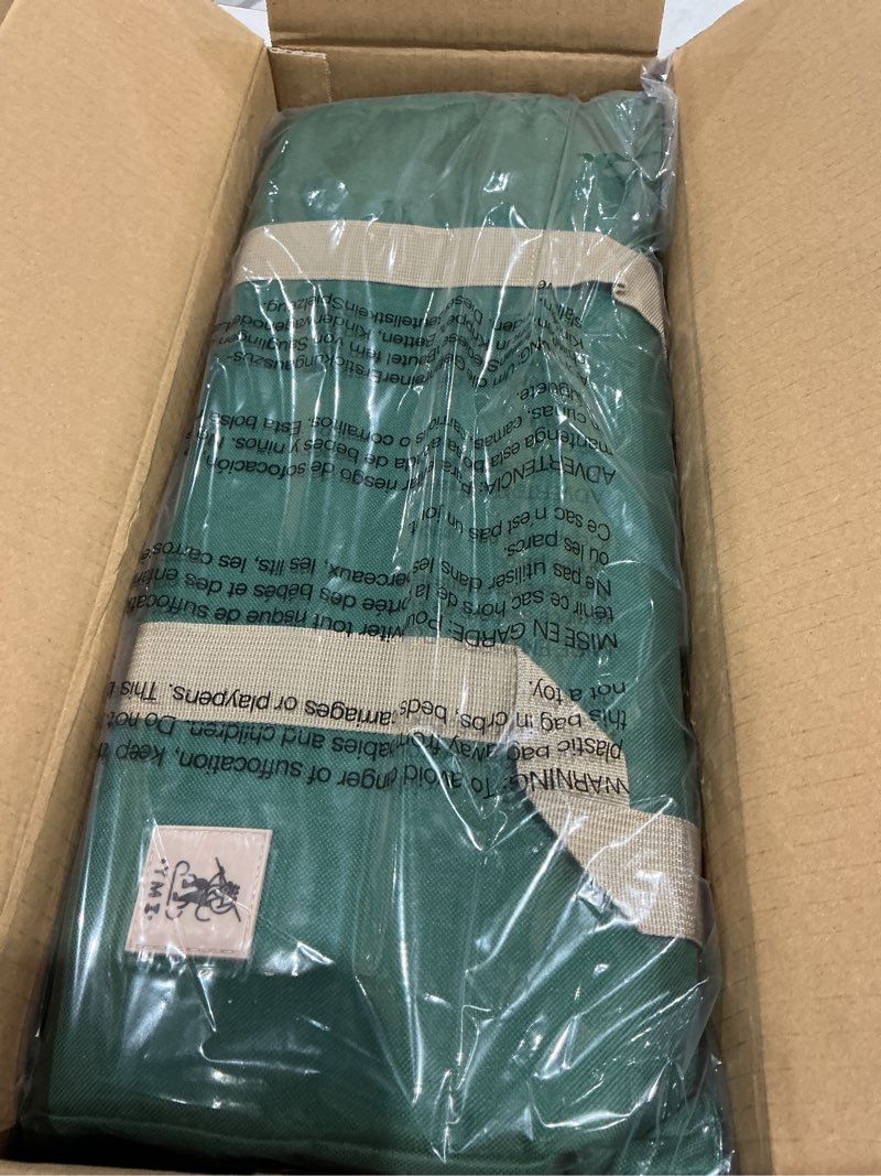Condition photo showing New/Like New for yellow mountain imports american mahjong set, huntington with 166 melamine mahjong tiles, mineral green soft case - 4 all-in-one racks with pushers, scoring coins, dice, and wind indicator