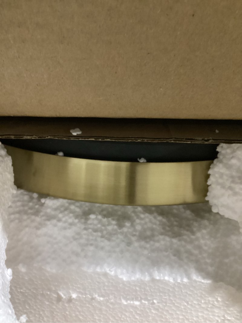 Condition photo showing Good Condition for EDISHINE 78.3" Mid Century Modern Floor Lamp, Tall Standing Lamp with Remote, Rotatable LampHead, Brass Floor Lamps for Living Room, Bedroom, Office, Reading Corner, Gold/Black Mid Century-Gold