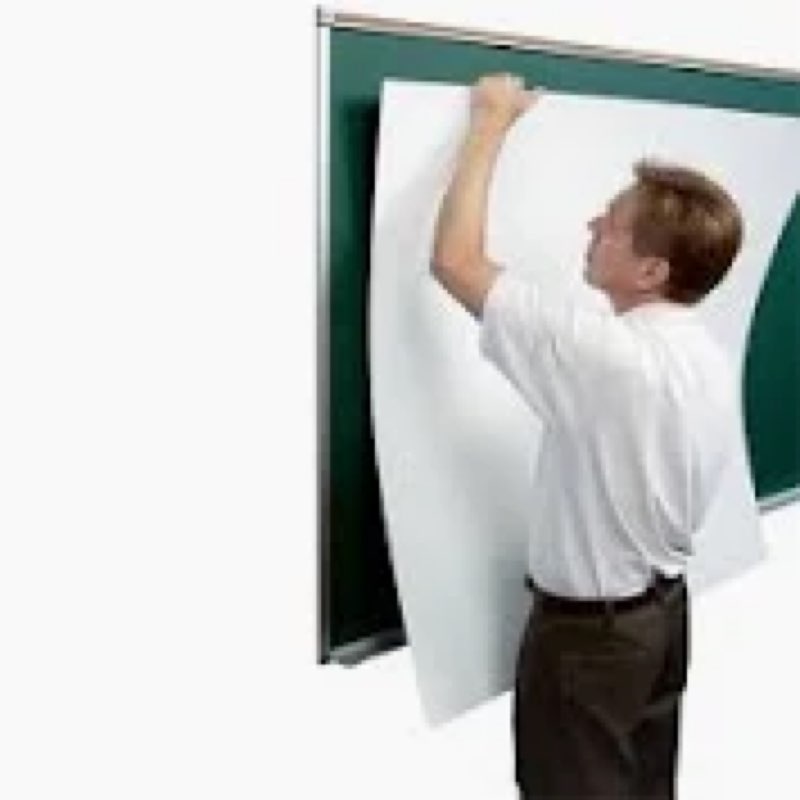 Magnetic Dry Erase Whiteboard Paper 30" x 40", Babenoun Fridge White Board on Wall for Organizer and