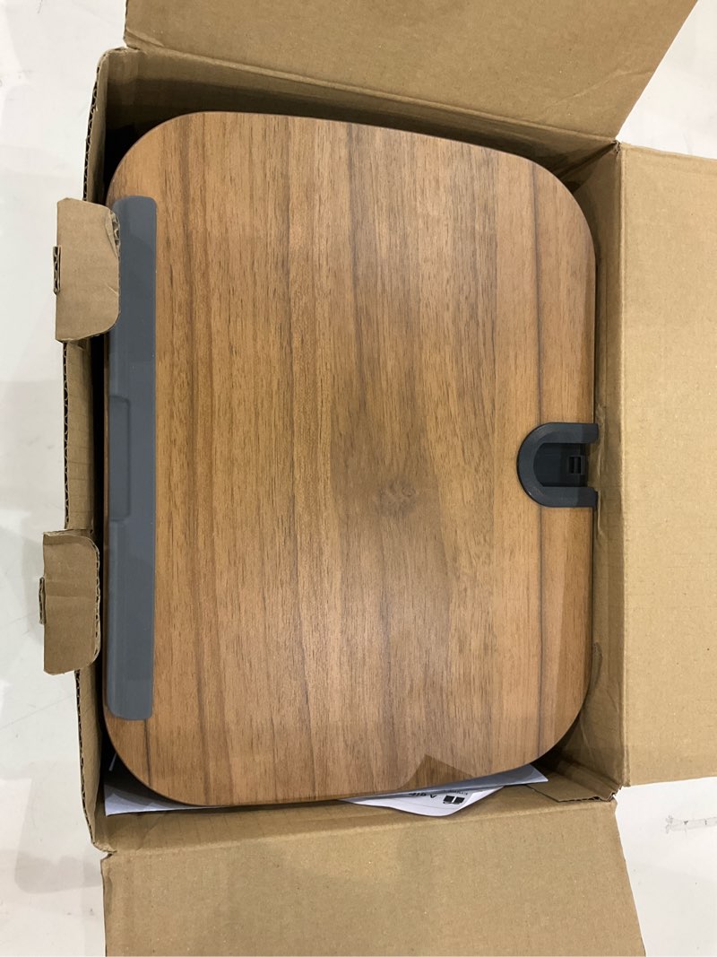 Condition photo showing New/Like New for Lap Beanbag Cozy Kindle Pillow Stand for Bed with Adjustable Arm, 360° Tablet Holder, Fits 4.7"-13" Kindle, iPad, Phone, Lap Desk for Hands Free Reading in Bed, Couch, Sofa,Gray Muted Gray 11.8 x 9 inches