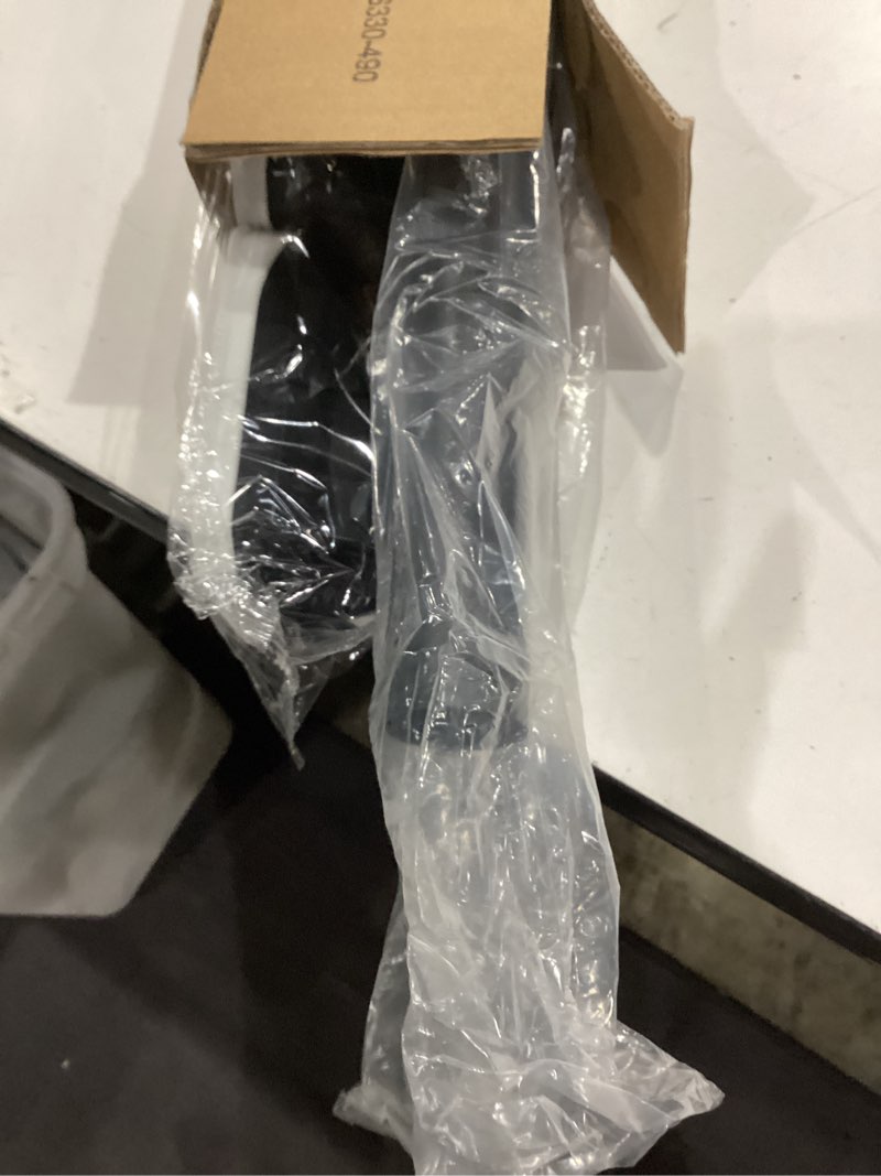 Condition photo showing Good Condition for fadoty tension curtain rods no drilling, extra long tension rod 41-174 inch, heavy duty shower curtain rod for outdoor patio bathroom windows room divider, adjustable, anti-slip, no rust, black black 41-174inch