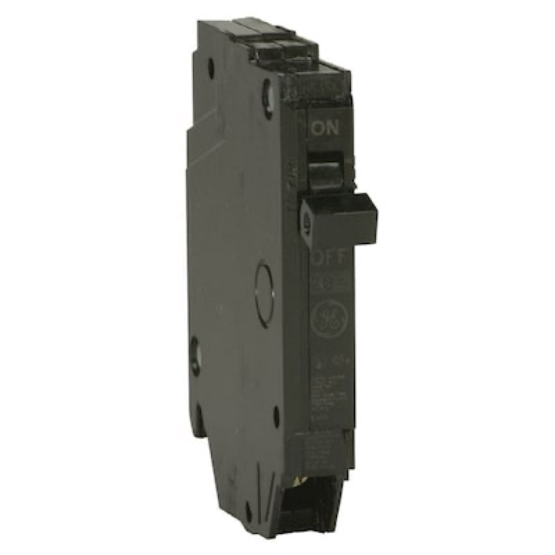 ge 20-amp 1 -pole standard trip circuit breaker