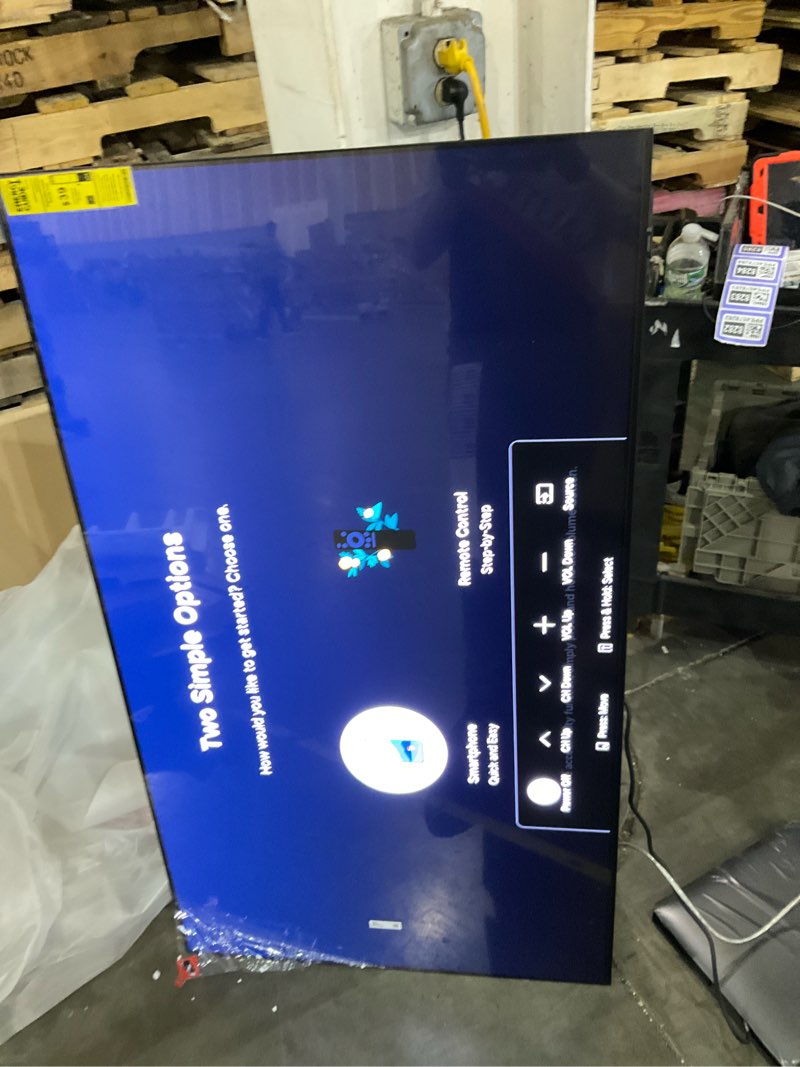 Condition photo showing Working Condition Verified for SAMSUNG 55-Inch Class OLED 4K S95D Series HDR Pro Smart TV w/Dolby Atmos, Object Tracking Sound+, Motion Xcelerator, Real Depth Enhancer, AI Upscaling, Alexa Built-in (QN55S95D, 2024 Model)