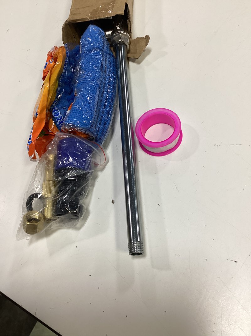 Condition photo showing Good Condition for agiiman jet nozzle high pressure hose nozzle for garden hose power washer wand, 2-in-1 high pressure washer with 2 different nozzles and hose quick connectors for car washing, garden cleaning, patio