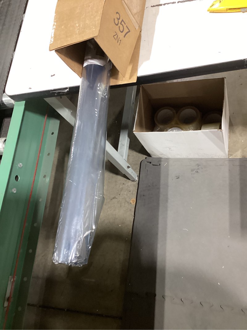 Non-Slip Square Plastic Table Protector 1.5mm Thick 36 x 36 Inches Clear Table Cover Protector Table