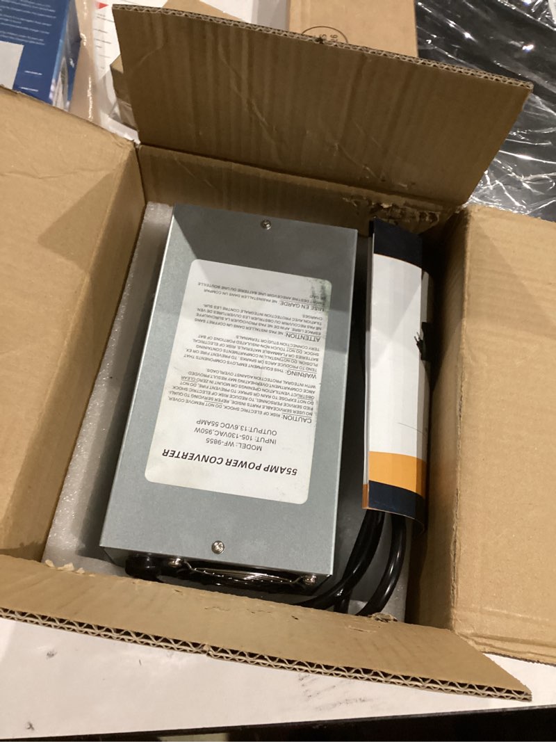 Condition photo showing Good Condition for  WF-9855 55 Amp Power Converter, Rv Power Converter, WF-9855-AD, Replace for RV Trailer Camper 9800 Series, WF-9855-AD, 55 Amp Power Converter for Rv, 5 Years Warranty