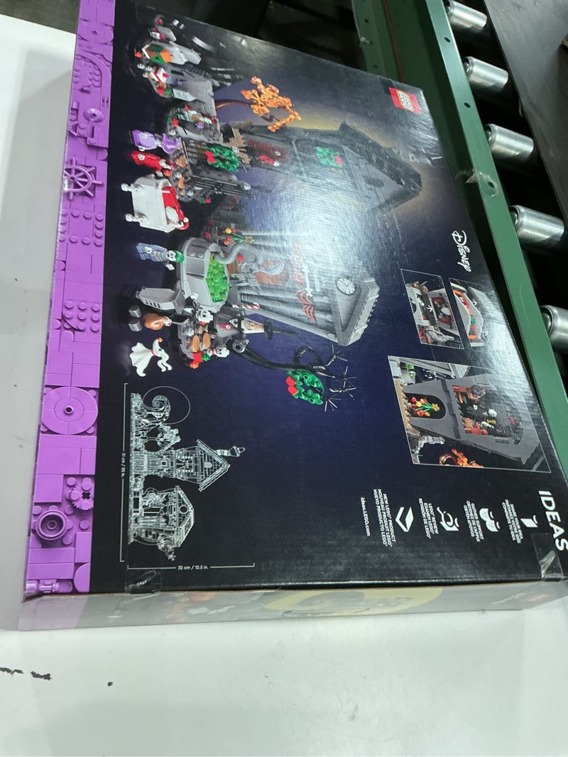 Condition photo showing New/Like New for LEGO Disney Tim Burton's The Nightmare Before Christmas Decor - Building Set for Adults for Display, Ages 18+ - Collectible DIY Craft for Fans of Iconic Movie with Minifigures Included - 21351