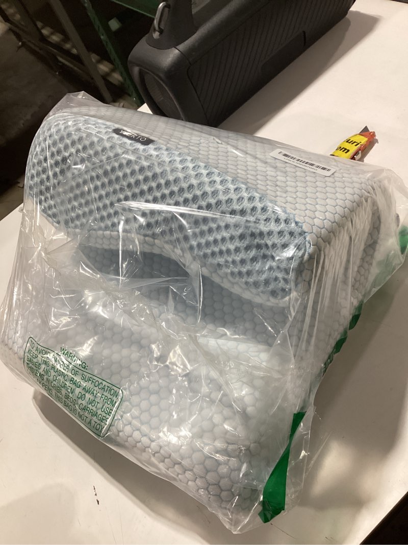 Condition photo showing New/Like New for Memory Foam Pillows Neck Pillow Bed Pillow for Sleeping Ergonomic Cervical Pillow Orthopedic Contour Pillow for Side Back Stomach Sleeper Blue Queen(23.6*14*4.9inches)