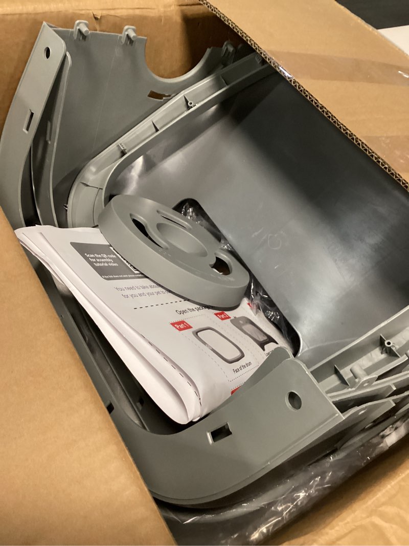 Condition photo showing Good Condition for UPFAS Automatic Cat Litter Box Self Cleaning - APP Control - Weight Monitoring - Ultra-Quiet, Medium Cats and Kittens Litter Box, Safe Anti-Pinch?Assembly Required?- Grey