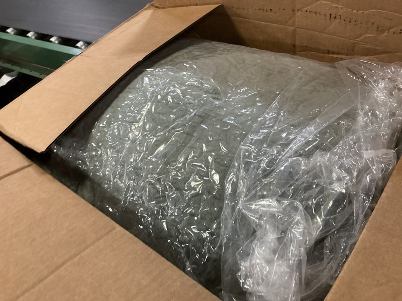 Condition photo showing Good Condition for Zelladorra Headboard Pillow for Bed,Triangular Wedge Pillow Headboard Soft Support While Reading and Resting,Bed Bolster Cushion Headboard with Removable Cover,Grey, Queen (59"x8"x20") Grey Queen (59"x8"x20")