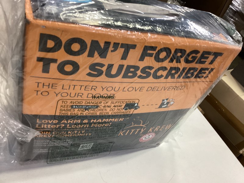 Condition photo showing New/Like New for ARM & Hammer Cloud Control Platinum Cat Litter, Hypoallergenic, Dust-Free, Multi-Cat, 14-Day Odor Control, 18 lbs – Dander Shield & Baking Soda Cloud Control Platinum Clumping 18 Lbs