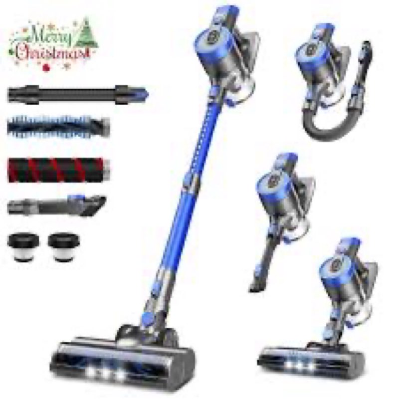(Similar to stock photo) 600W 20kpa Powerful Corded Stick Vacuum for Pet Hair & Hard Floor
