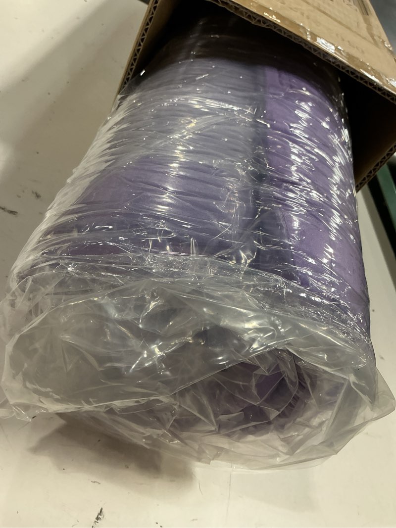 Condition photo showing New/Like New for 2 inch egg crate mattress topper twin, gel infused memory foam mattress topper for pressure relief, breathable mattress pad bed topper in a box, certipur-us certified, purple, 38"×75" purple twin 2 inch