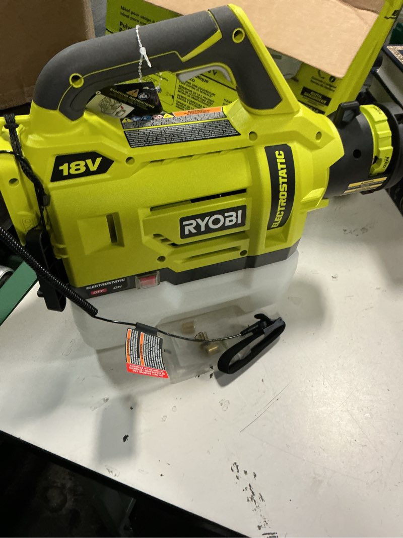 Condition photo showing Good Condition for one+ 18v cordless electrostatic 0.5 gal. sprayer (tool only)