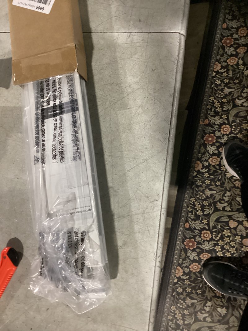 Condition photo showing New/Like New for Lazblinds Upgraded Top Down Bottom Up (TDBU) Honeycomb Blinds, No Drill No Tools Easy Install Cordless Cellular Shades for Windows 28.5" W x 64" H, White - Blackout Blackout - White 28.5"W x 64"H