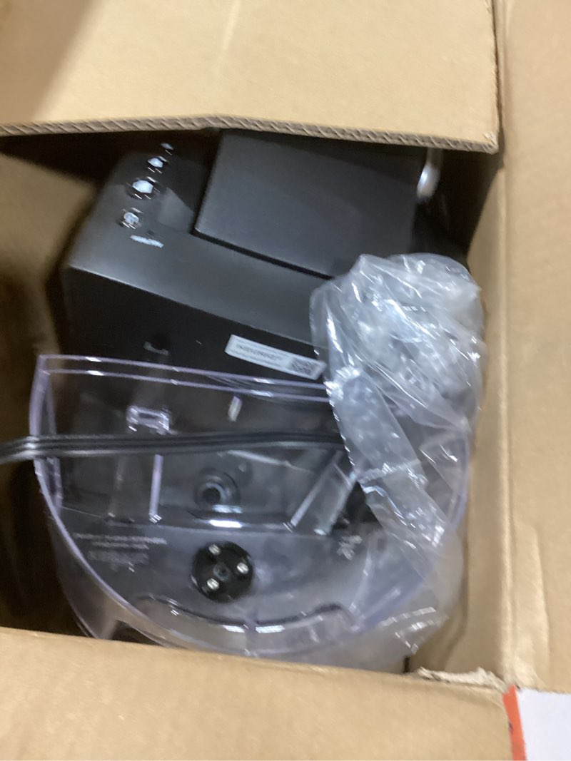 Condition photo showing As Is for Keurig K-Compact Single-Serve K-Cup Pod Coffee Maker, with 3 Brew Sizes, Smart Start Feature, 36oz Removable Reservoir, Black