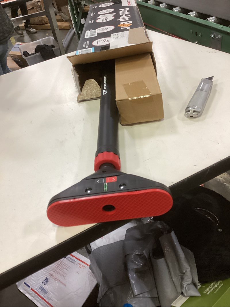 Condition photo showing Good Condition for Pull Up Bar for doorway With Resistance Bands, No Screw Installation, Chin Up Bar for Upper Body Workout & Exercise, 29.9"-37.5" Adjustable Width Locking Mechanism, Max weight Hold 880 lbs