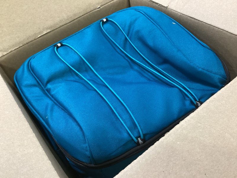 Condition photo showing item condition for Coleman 42-Can Soft Rolling Cooler with Wheels, Leak-Proof Portable Insulated Chiller with 12+ Hour Ice Retention, Made with Recycled Materials Blue