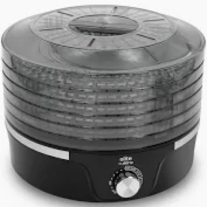 Vintage Emson Electric Food Dehydrator Jerky Maker 5 Trays With Box And Booklet