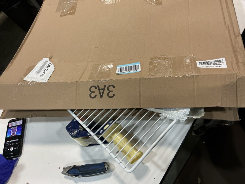 Condition photo showing Good Condition for upgrade 240360908 food grade 304 stainless steel refrigerator shelf fits frigidaire, kenmore. 25.5" x 16.5" 240360908 wire shelf replaces ap5805565, eap9492365,240360905, 240360901, 3189137 (1 packs)
