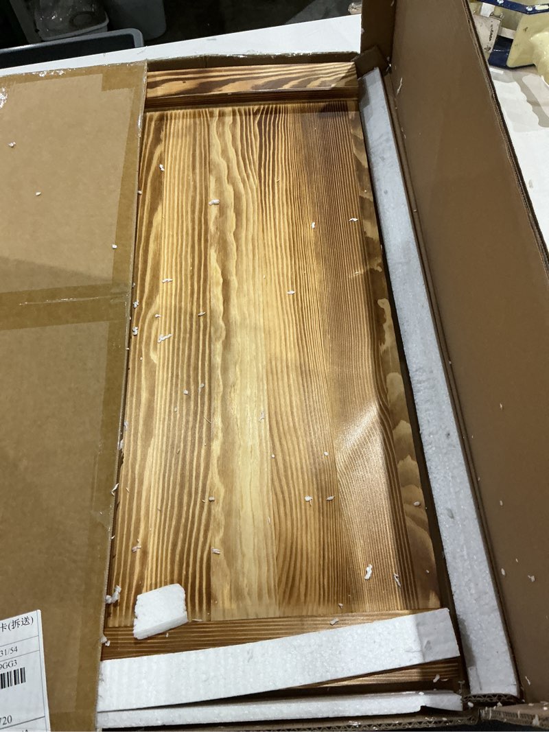 Condition photo showing Good Condition for noodle board stove cover with handles, wood stove top covers for electric stove & gas burners, 30" x 22" stovetop cover, rustic kitchen decor, for countertop/sink cover/rv (bamboo wood)