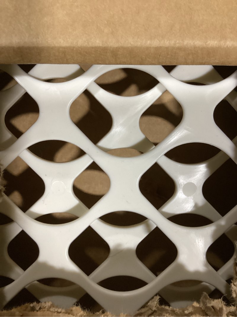 Condition photo showing Good Condition for toddleroo by north states - supergate ergo baby gate: plastic baby gate for stairs & doorways - adjustable indoor safety gate - made in usa - 26 to 42 inches wide - 26 inches tall - ivory