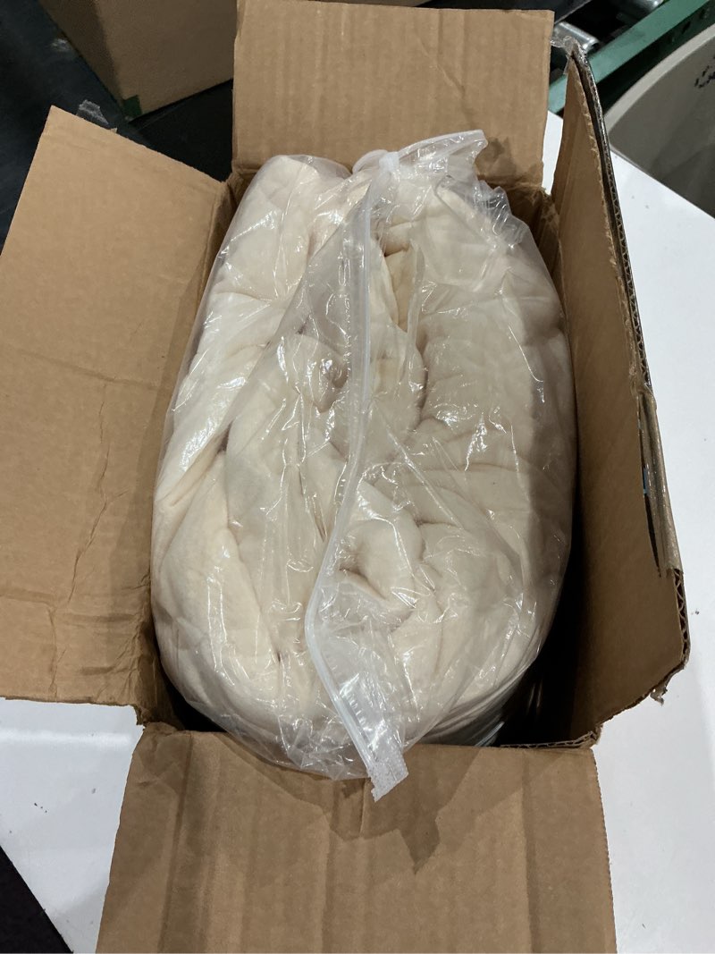 Condition photo showing Good Condition for thicken bed headboard cover, stretch bed headboard coverfor full queen cal king size, washable bed headboard slipcover dustproof protector cover for bedroom bed headboard,beige,queen:59.0in queen:59.0in beige