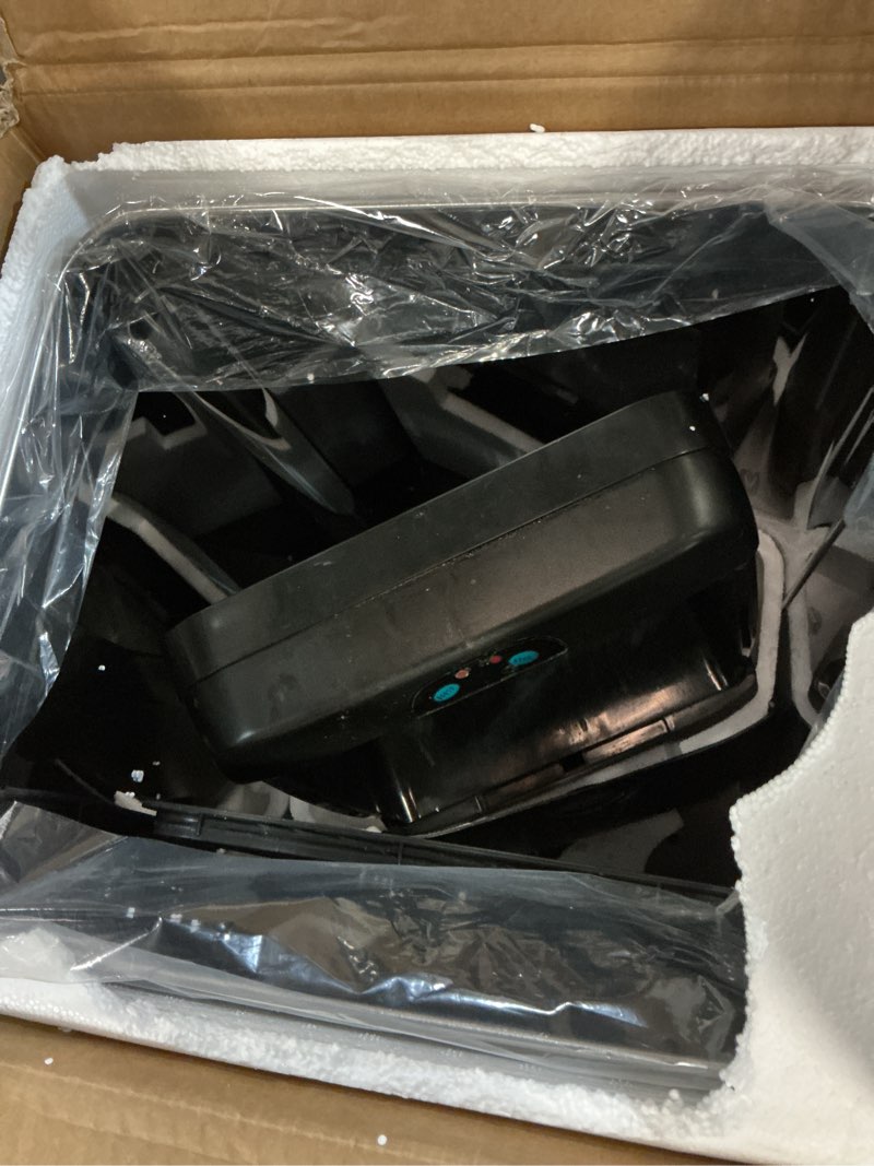 Condition photo showing As Is for iTouchless 13 Gallon Sensor Trash Can with Odor Filter, 50 Liter Automatic Kitchen Garbage Bin, Fingerprint-Proof Stainless Steel, Smart Hands-Free Motion Lid Pet-Proof Lock, Soft-Close, Matte Silver Brushed Silver