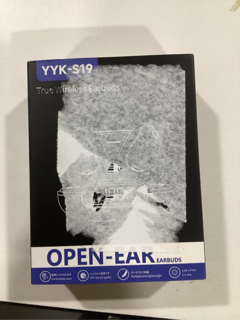 boytond ultra ergonomic clip-on open earbuds, bone conduction over-the-ear headphones with waterproo